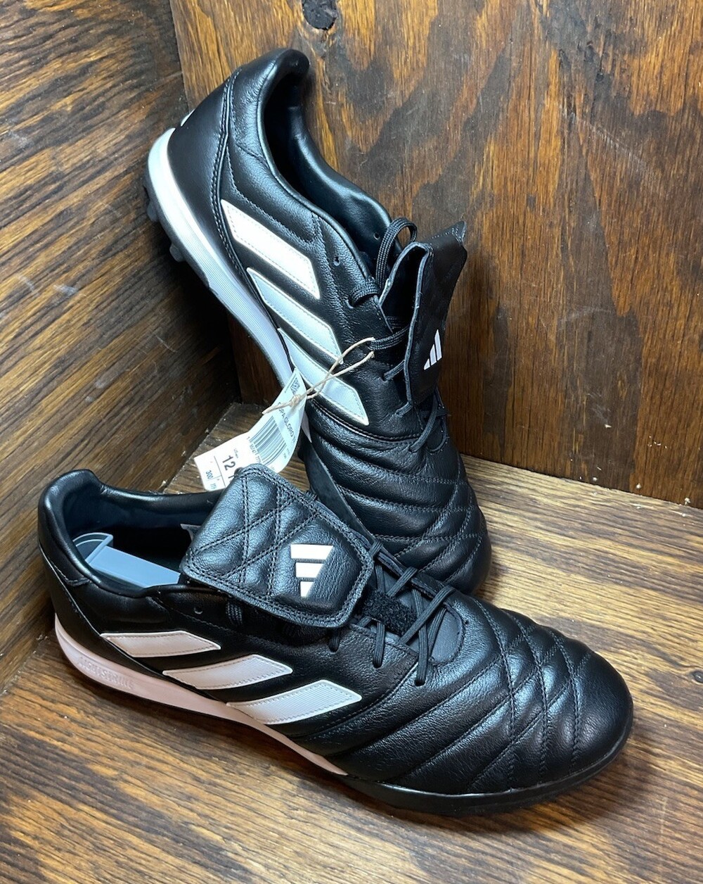 Adidas Copa Gloro TF Low Men’s Size 12 Turf Soccer Cleats Black White FZ6121 New